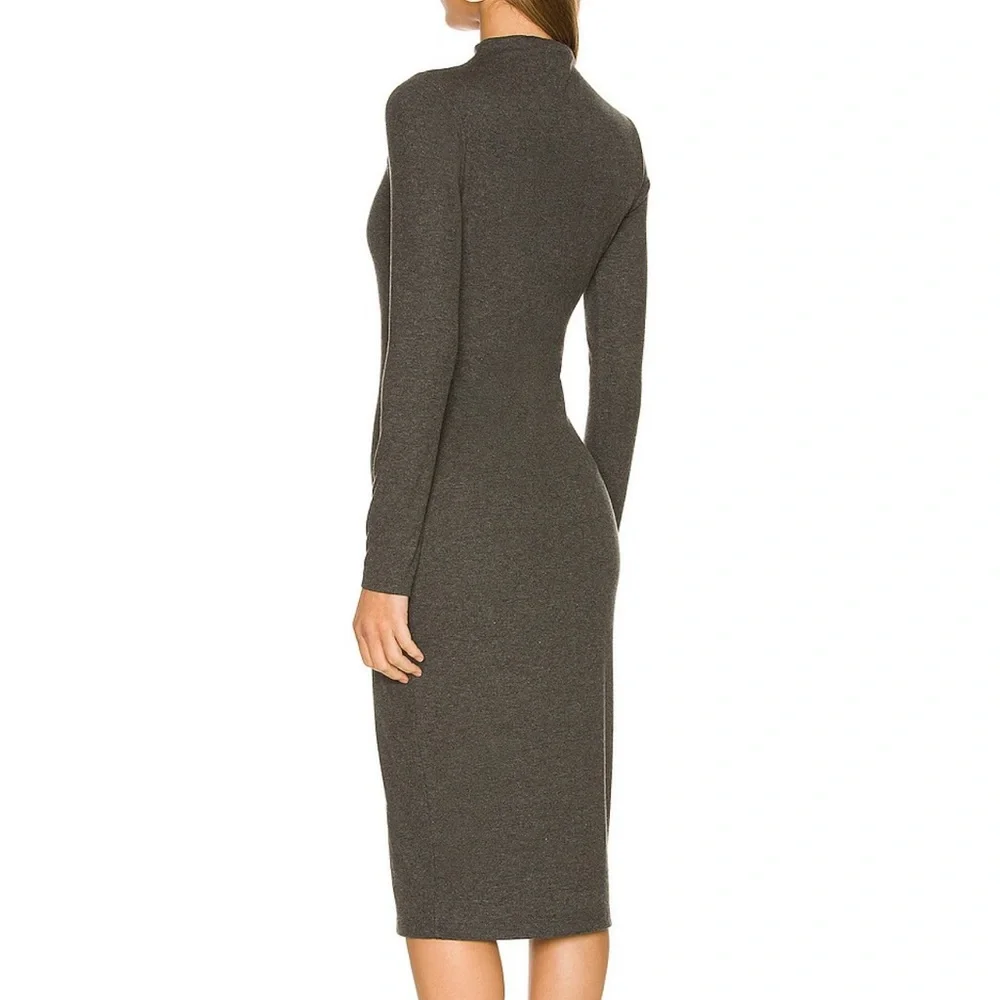 Bailey 44 midi Gabriel bodycon dress in anthracite SMALL - Picture 4 of 8